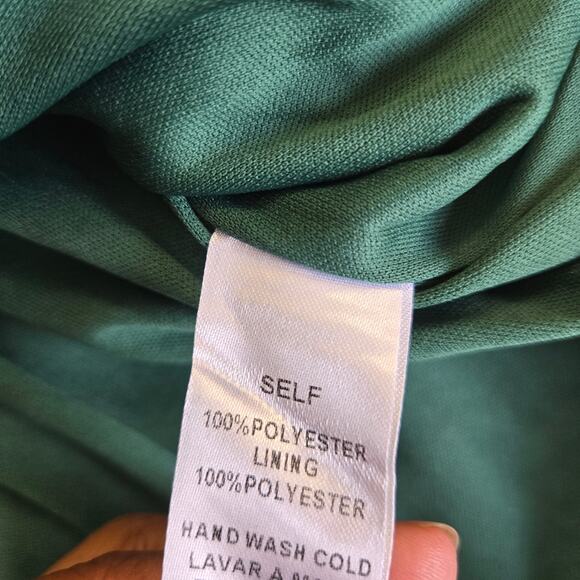 NWT Andrée by Unit Whimsigoth Romantic Mermaid Satin Midi Long Sleeve Dress S - Picture 5 of 12